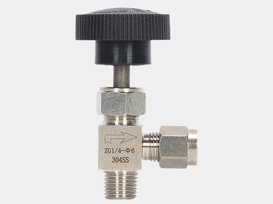 卡套直角針型閥